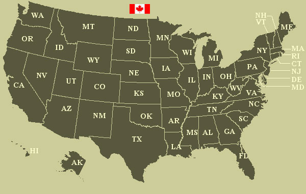 Click your state!